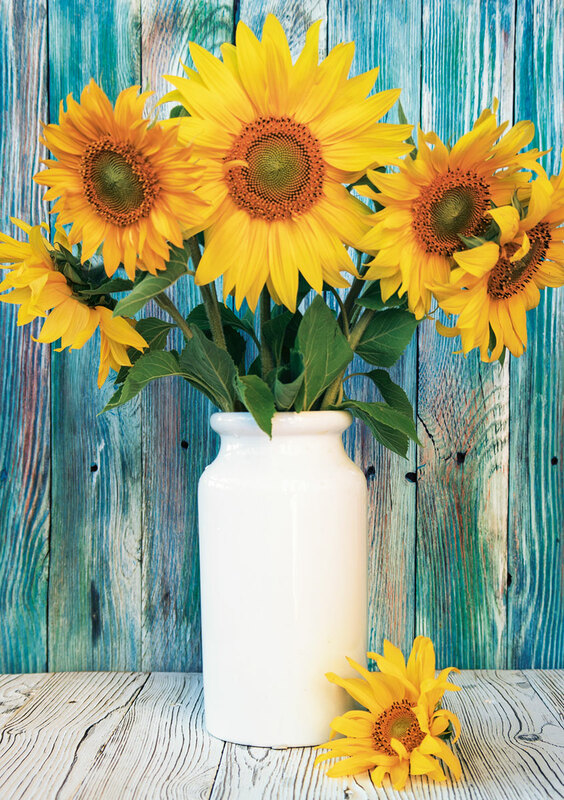 Sonnenblumen in der Vase