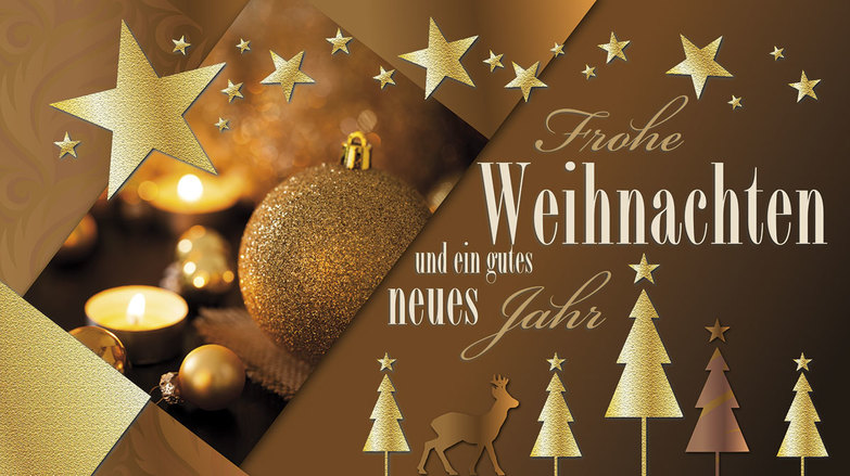 Moderne Grafik - Weihnachtskarten Online Kollektion 2018  Kallos Verlag